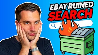 This Is a Disaster eBay Just Made HUGE Changes To Search [upl. by Yrrem858]