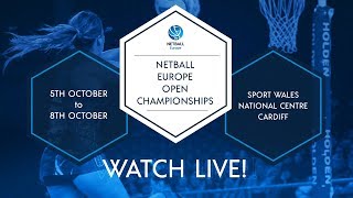 England v Wales  Netball Europe Open Championships [upl. by Mile]