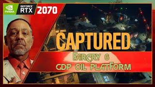 Far Cry 6  GDP OIL PLATFORM  FND BASE  Aguas Lindas  Action Difficulty  RTX 2070 [upl. by Isoj930]