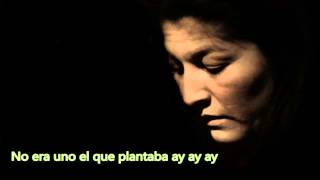 Que he sacado con quererte  Mercedes Sosa [upl. by Semaj]