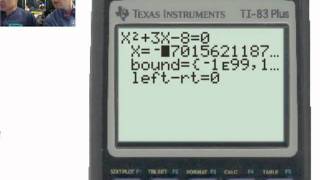 How to use the SOLVER function on a TI84 [upl. by Brittney]