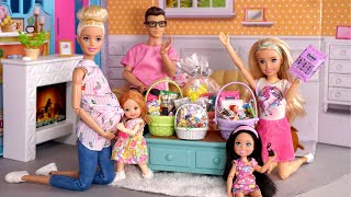 Barbie amp Ken Doll Family Holiday Morning Routine [upl. by Assenat599]