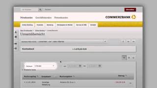 Commerzbank Online Banking Guided Tour [upl. by Eseela]