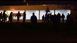 Nazis amp Bürger geg Refugees in BerlinMarzahn  Gegenproteste [upl. by Samala]