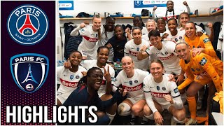 Paris SaintGermain vs Paris FC women’s French cup  Highlights  Résumé [upl. by Skurnik]