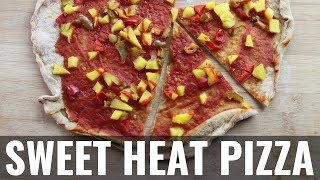 Sweet Heat Pizza Vegan WFPB [upl. by Tisdale]