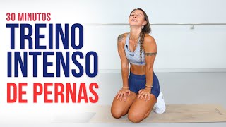 Treino Intenso para Aumentar Pernas Glúteos  em casa [upl. by Anwahsit]