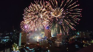 ICONSIAM New Year Fireworks 2023 Thailand [upl. by Gibeon]