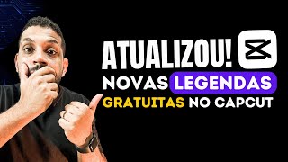 Novas Legendas Dinâmicas no Capcut Guia COMPLETO de como usar [upl. by Ardekan]