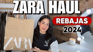 ZARA HAUL 2024 ÚLTIMAS REBAJAS SÚPER ECONÓMICO 🤑 [upl. by Sandell632]