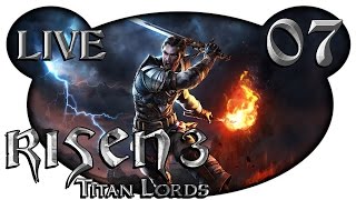 Risen 3 Titan Lords 07  Kampfsystem geningel Lets Play German Deutsch Livestream [upl. by Griselda]