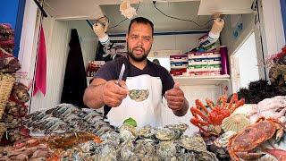 Crazy Street Food Tour in Morocco 🇲🇦 SAFI and OUALIDIA Rare Food Journey [upl. by Ajiram776]