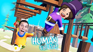 POTATO IS A WRECKING BALL  Human Fall Flat [upl. by Stig717]