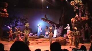 The Legend Of The Lion King 33 Disneyland Paris Stage Musical Show [upl. by Nyrol]