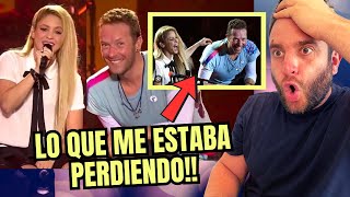 SHAKIRA CANTA CON CHRIS MARTIN COLDPLAY quotCHANTAJEquot En Español  Conocíais Esta Reliquia🤩 [upl. by Lenneuq]