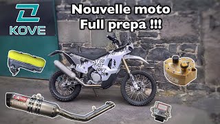 Pourquoi acheter une KOVE RALLY 450  Supermotard  Les point positif [upl. by Nalced]