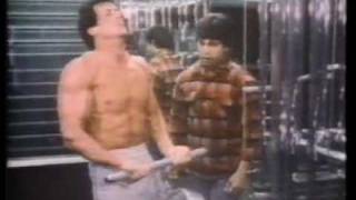 Rocky 3  rare training  behind the scenes clip [upl. by Aihsa952]