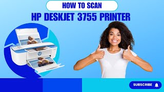 How to Print Scan amp Copy with HP Deskjet 3755 AllInOne Printer hp hpsupport  DSK [upl. by Thorley]