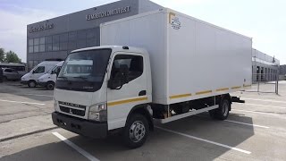 2016 Mitsubishi Fuso Canter FE85DJ Start Up Engine and In Depth Tour [upl. by Charmane]