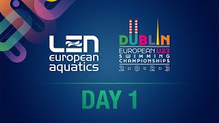 LEN European U23 Swimming Championships  Day 1 Evening [upl. by Gayl]