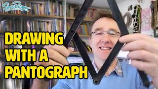 How to draw bigger and smaller with a pantograph [upl. by Kirenoj62]