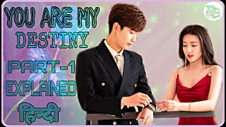 You Are My Destiny Chinese Drama  In Hindi  Explained By DAMN Guy [upl. by Anival666]