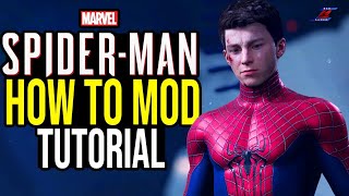 NEW 2023 How To Install Mods in Marvels SpiderMan PC  Full TUTORIAL [upl. by Casar]