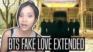 BTS 방탄소년단 FAKE LOVE EXTENDED REACTION  My explanation amp theory [upl. by Lesnah956]