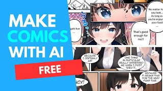 How To Make ComicsManga With AI for FREE [upl. by Socin]