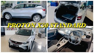 PROTON X50 STANDARD ARMOUR SILVER [upl. by Krug]