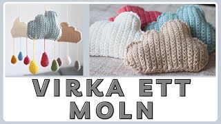 VIRKA ETT MOLN  enkel virkning för nybörjare [upl. by Dennet99]