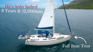 Best Sailboat For Solo Sailing Budget Liveaboard Cruiser Capable amp Affordable 35 ailboat [upl. by Ricketts]