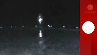 Russia plane crash Shocking video shows Boeing 737 strike the ground and explode [upl. by Randall373]