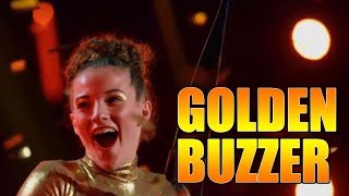 Sofie Dossi Golden Buzzer Contortionist Americas Got Talent 2016 Judge Cuts｜GTF [upl. by Yona161]