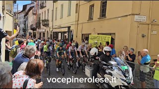 Tour de France Pinerolo grazie a Elvio Chiatellino [upl. by Euqnom]