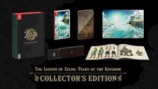 ÉDITION COLLECTOR THE LEGEND OF ZELDA TEARS OF THE KINGDOM UNBOXING [upl. by Bollen]