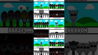 Incredibox Sprunki All Normal Versions Vs roblox Versions sprunki incredibox [upl. by Shanney]