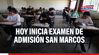 🔴🔵Universidad Nacional Mayor de San Marcos Hoy inician evaluaciones del examen de admisión 2024I [upl. by Amehsat]