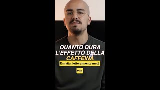 Caffeina quanto dura leffetto Shorts [upl. by Laurinda]