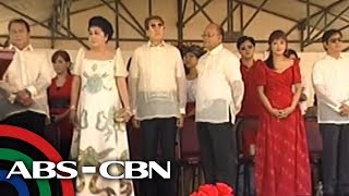 TV Patrol Marcoses celebrate return to power [upl. by Nosbig397]