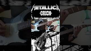 Orion  Metallica Main Riff metallica cliffburton metal masterofpuppets guitarcover shorts [upl. by Ashbey]