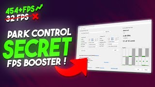 How To Use PARK CONTROL To Boost FPS amp Lower Input Delay FOR GAMING✅ [upl. by Otrebire919]