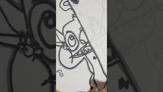 PINTANDO O STITCH  DESENHO videoinfantil shortinfantil crianca shortslove desenho canetinhas [upl. by Junie288]