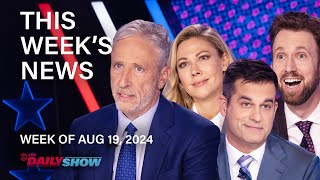 Jon Stewart amp The Daily Show News Team Cover the 2024 DNC  The Daily Show [upl. by Tompkins]