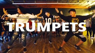 quotTRUMPETSquot  Sak Noel amp Salvi ft Sean Paul  MattSteffanina Choreography TrumpetsChallenge [upl. by Royden]