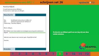 Staatsexamen B1  Examenopgaven Set 26 – Schrijven [upl. by Tem]