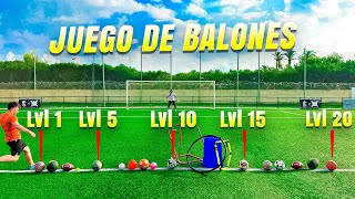 ⚽ JUEGO de BALONES 😲 ¡Retos de Fútbol [upl. by Logan]