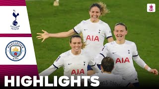 Tottenham vs Manchester City  Highlights amp Penalty Shootout  Adobe Womens FA Cup 10032024 [upl. by Arretal169]