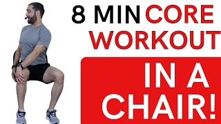 Chair Core Exercises For Seniors [upl. by Senilec]