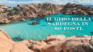 Il Giro della Sardegna in 80 posti quot 1 parte quot  4K  Sardegna World [upl. by Akela]